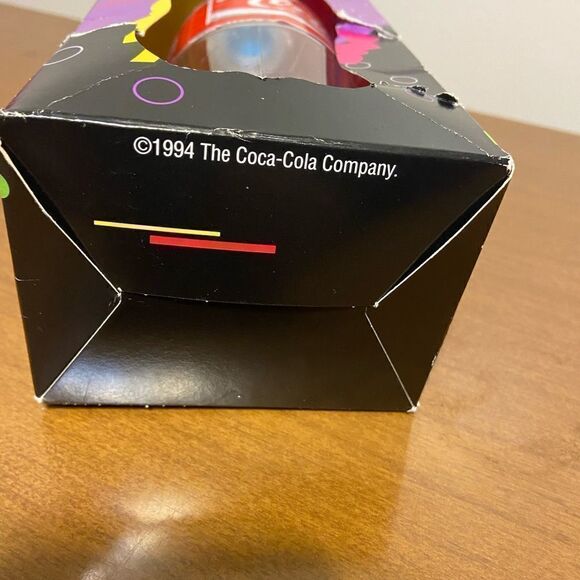 New in box vintage 1994 plastic Coca Cola promotion bottle - Picture 4 of 6